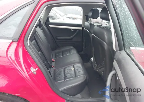 2006 Audi A4 2.0T z USA, uszkodzony, nr VIN WAUDF78E56A207508